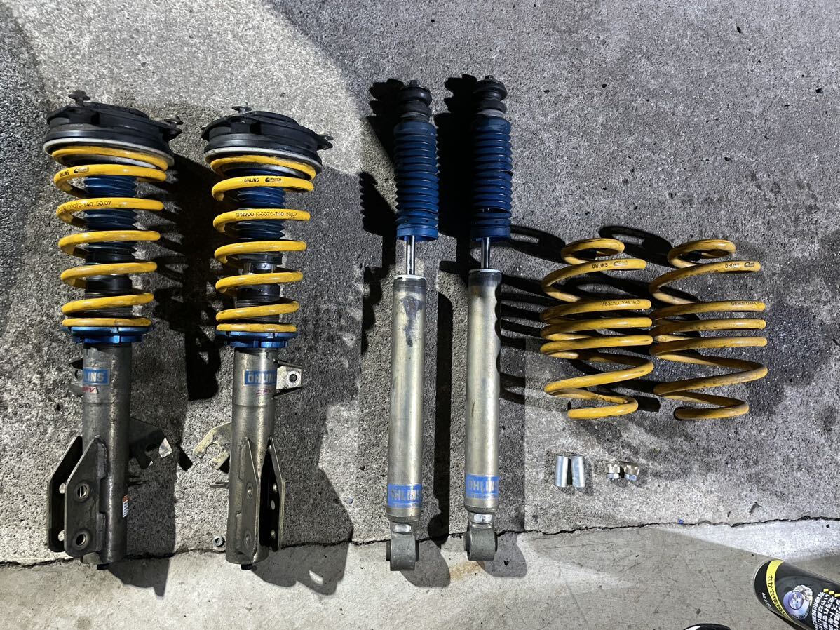  Ohlins K12 March для амортизатор комплект DFV модель HA оригинальный верхний крепление приложен ослабление 20 уровень регулировка E11 Note,Z11 Cube и т.п. .OHLINS