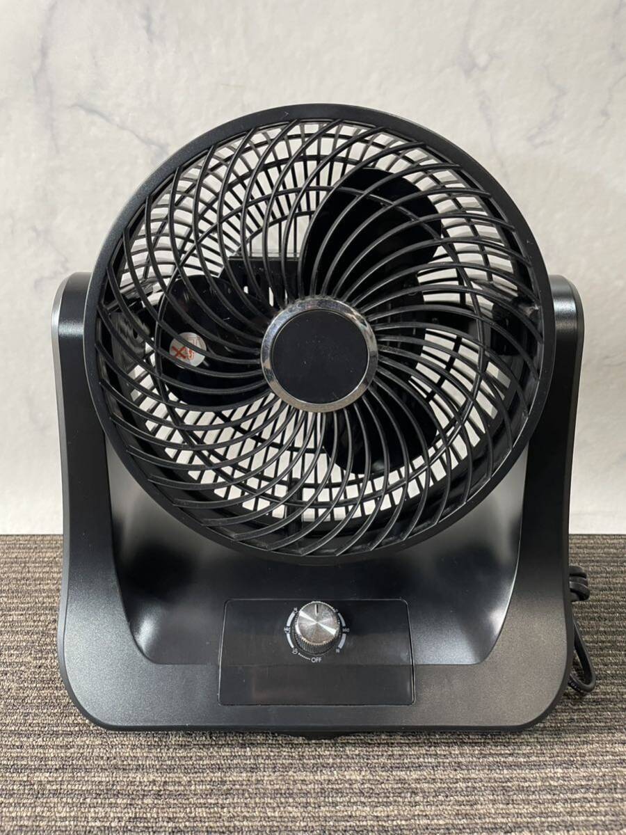 [ operation verification, cleaning being completed ]nitoliNITORI circulator FSG-M BK17 black black left right yawing manual origin box attaching electric fan .. moisture removal . electro- 