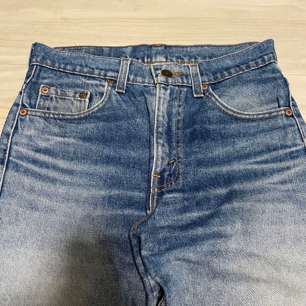 90s Levi’s505 USA製　ヴィンテージ　ビンテージ　アメリカ製　リーバイス デニムパンツ ハチノス　ヒゲ