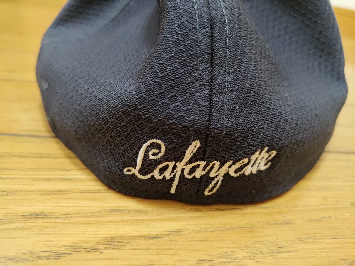 NEW ERA × Lafayette ラファイエット 59 FIFTY 立体刺繍　ロゴ　黒black　7 3/4　ニューエラ