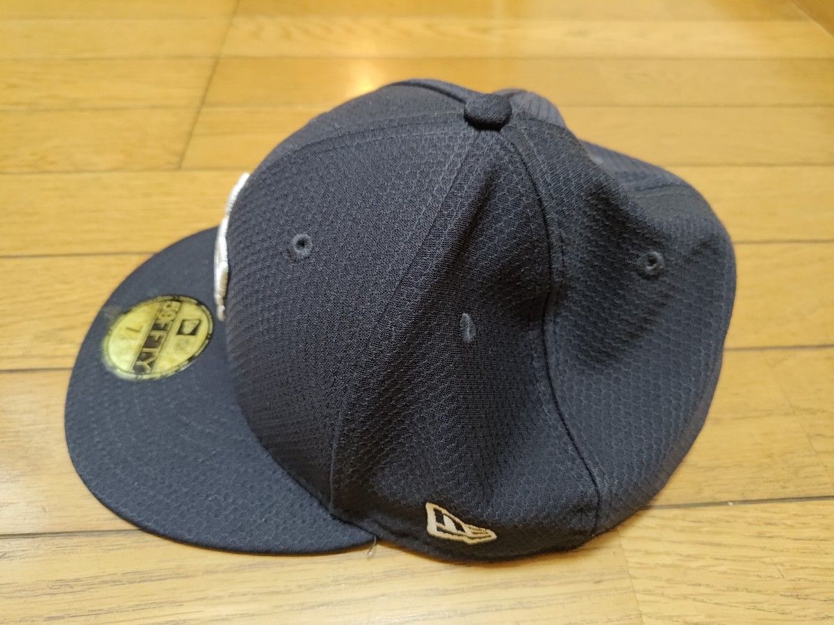 NEW ERA × Lafayette ラファイエット 59 FIFTY 立体刺繍　ロゴ　黒black　7 3/4　ニューエラ