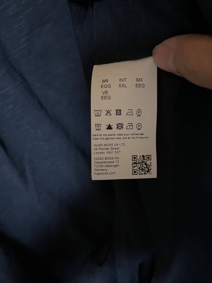 新品 xxl hugo boss tシャツ 2枚セット ヒューゴボス 大谷翔平 愛用 大きいサイズ オーバーサイズ グレー ネイビー 半袖 t-shirt ohtani_画像5