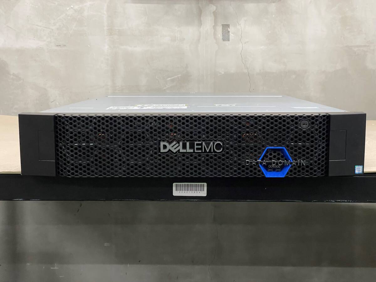 【埼玉発】DELL EMC DATA DOMAIN　DD6300　CPU：XEON E5-2620V3 (x2)　メモリ：48GB(8GBx6)　SAS：4TB x12　OS無し デル_画像1