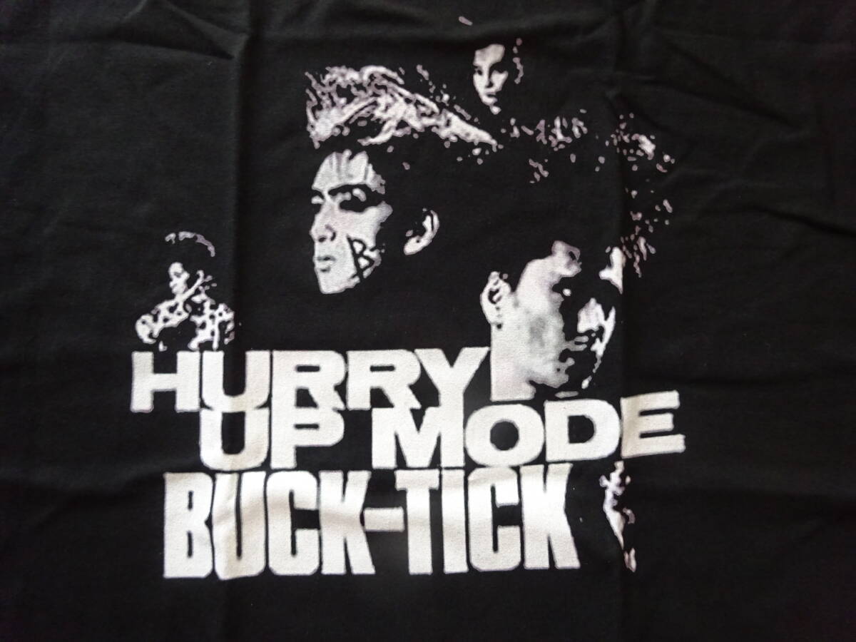 BUCK-TICK　Tシャツ　Mサイズ　HURRY UP MODE　バクチク　ハリー・アップ・モード　櫻井敦　今井寿　ヤガミトール　星野英彦　樋口豊_画像1