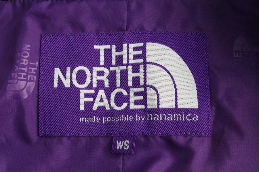 THE NORTH FACE ノースフェイス パープルレーベル 女性用 NPW2317N ステンカラーコート WS 紺色の画像6