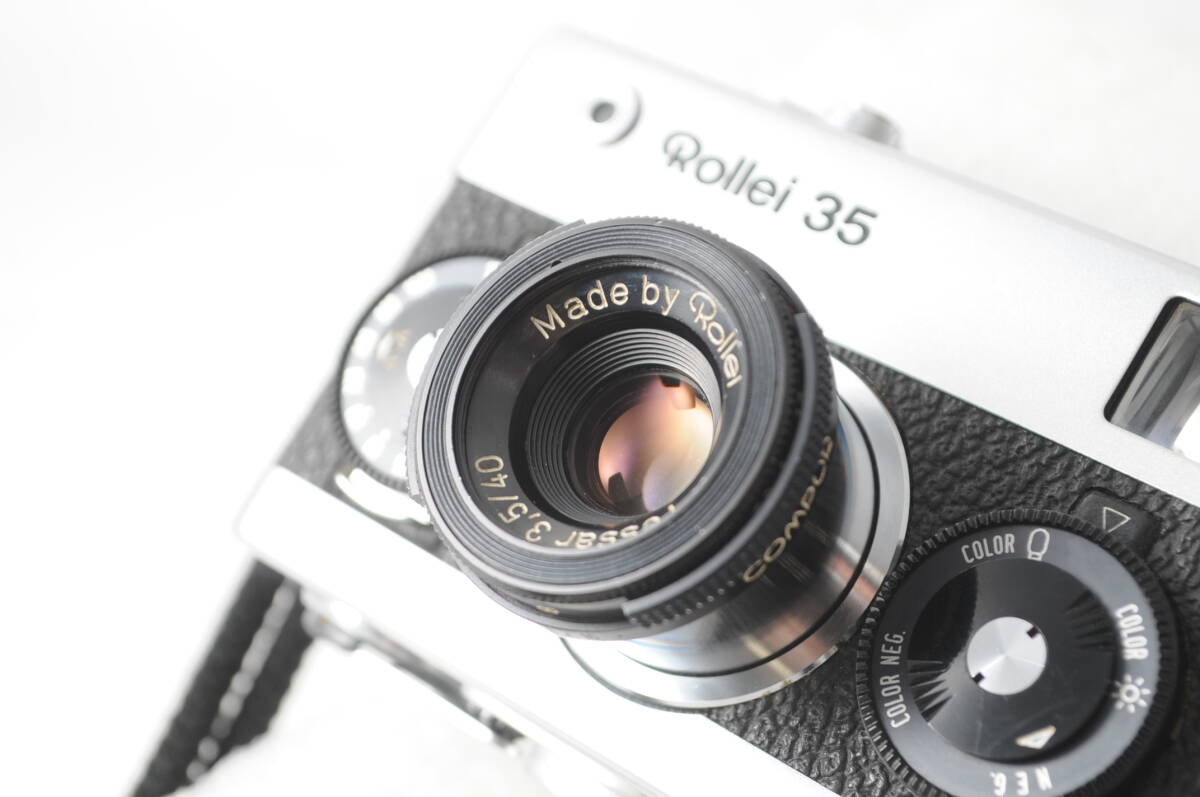 ■美品■ Rollei ローライ 35 Tessar 40mm F3.5 シルバー　#1240_画像7