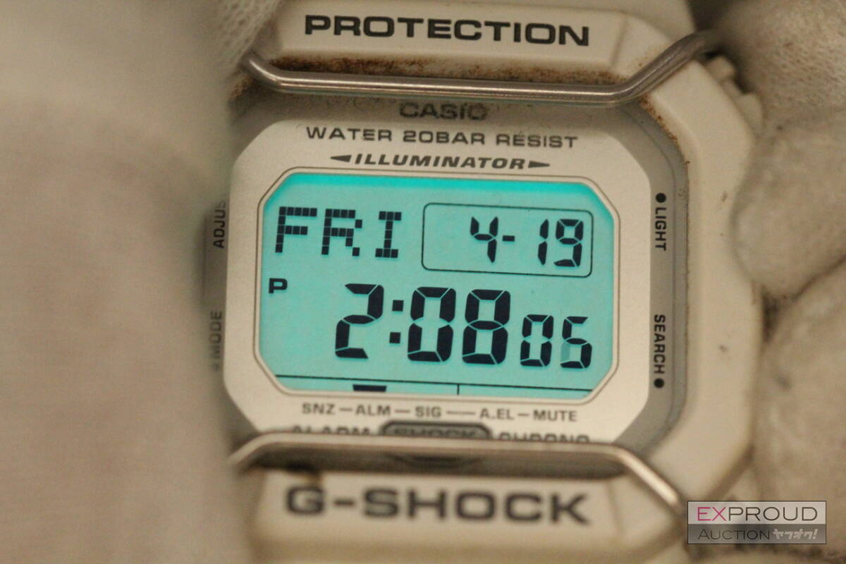 良品★R66 CASIO カシオ G-SHOCK ジーショックPROTECTION プロテクション DW-D5600P バックライト 腕時計 20気圧防水 動作確認済み_画像10