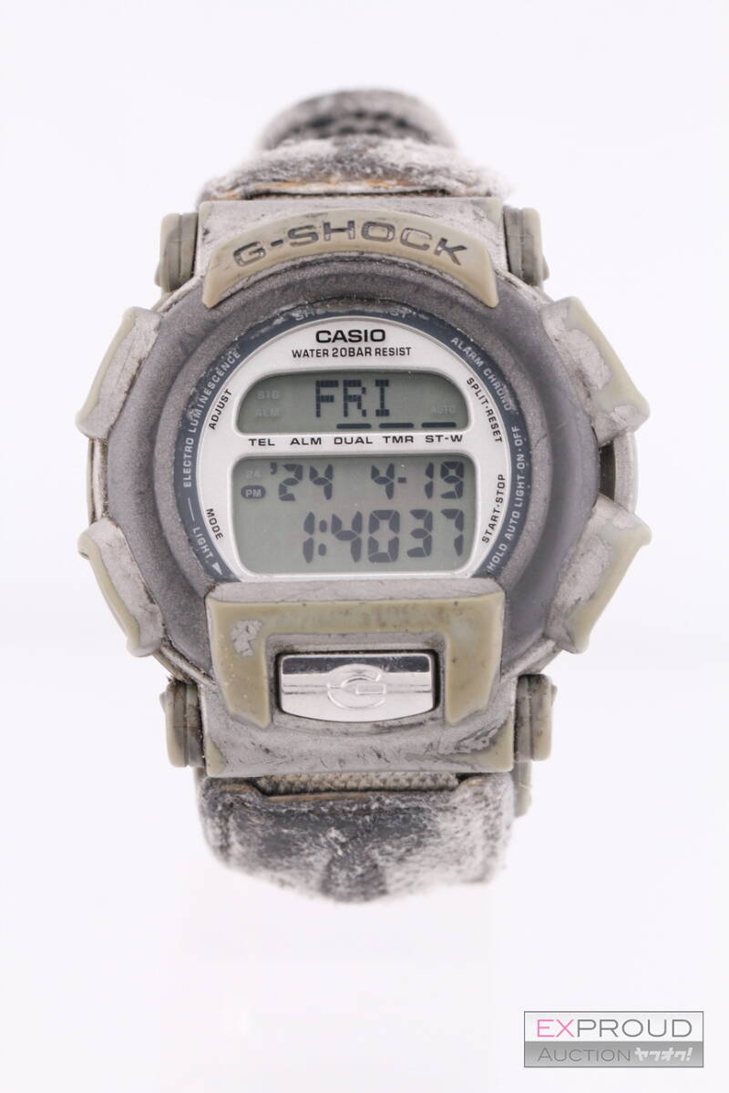 ジャンク品★R60 CASIO カシオ G-SHOCK ジーショック DW-003 腕時計 PROTECTION プロテクション メンズ ケース径約4.5cm 動作確認済み_画像2