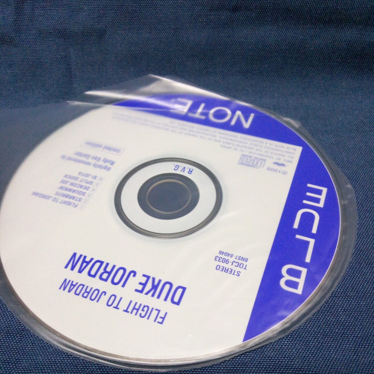 CD 紙ジャケット仕様 フライト・トゥ・ジヨーダン デューク・ジョーダン ブルーノート60周年完全限定盤 保管品 未使用に近い の画像4