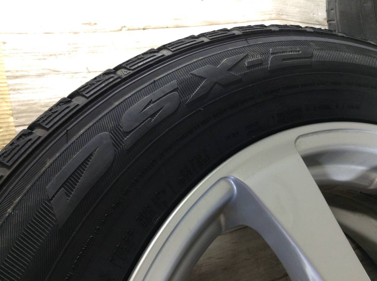 R020　タイヤホイール3本　PRO　5H/PCD114.3－100　205/60R16　J不明　Offset 不明　タイヤ　DUNLOP　DSX－2　/　SPSPORT_画像6