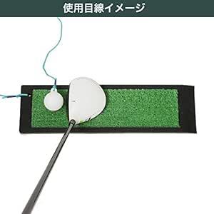 Tabata(タバタ) ゴルフ ショット用マット ゴルフ練習用マット パンチャー ラバースポンジ付 ウッド専の画像5