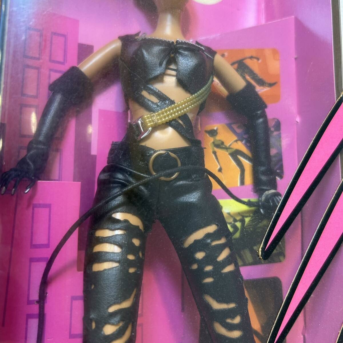 редкость товар * распроданный Mattel Barbie CATWOMAN Barbie кукла кошка u- man надеты . изменение кукла AD2508