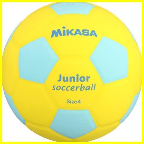 ★イエロー/グリーン_単品★ ミカサ(MIKASA) ジュニア サッカーボール 4号 スマイルサッカー (小学生用) 約180g 貼りボール SF4Jの画像10