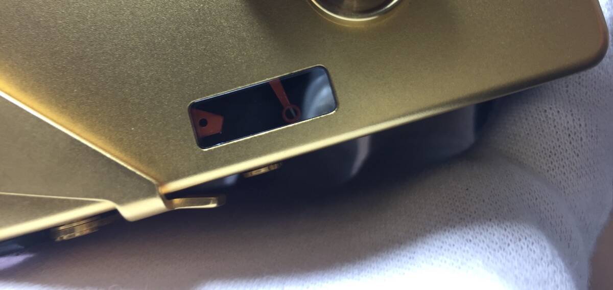 ○Rollei 35S GOLD ゴールド SINGAPORE / Sonnar 40mm F2.8 ローライ MFコンパクトフィルムカメラ 60周年記念モデル 1500台限定_画像8