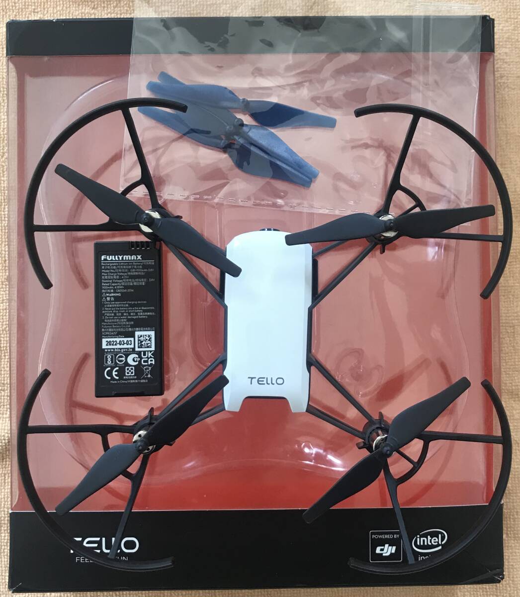 DJI Ryze Tech Tello トイドローン 訳あり中古ジャンク品の画像1