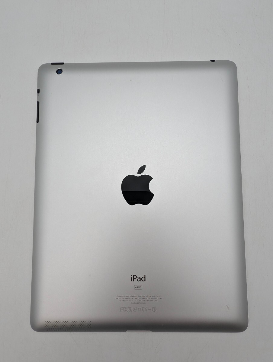 1円スタート Apple iPad 第3世代 Wi-Fiモデル 64GB A1416 MDPHT1S0DVD3 タブレット アイパッド ホワイト シルバー 白 銀 WHITE SILVERの画像3