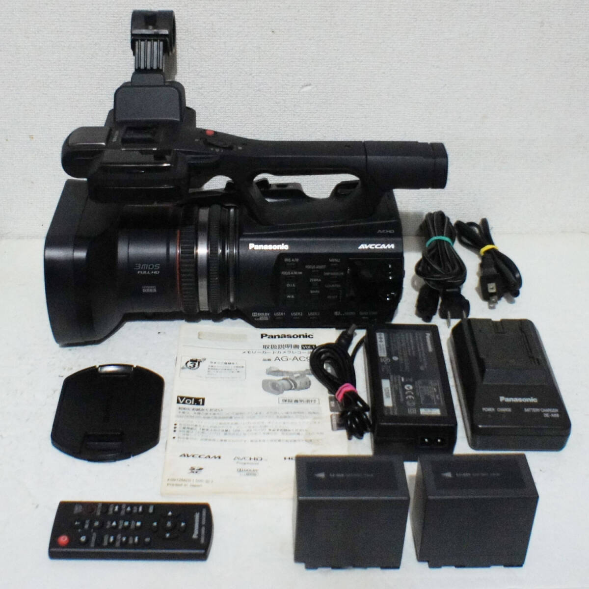Panasonic AG-AC90 業務用 フルハイビジョン60P 3MOS 裏面照射 Panasonic AG-AC90 業務用 フルハイビジョン60P 3MOS 裏面照射