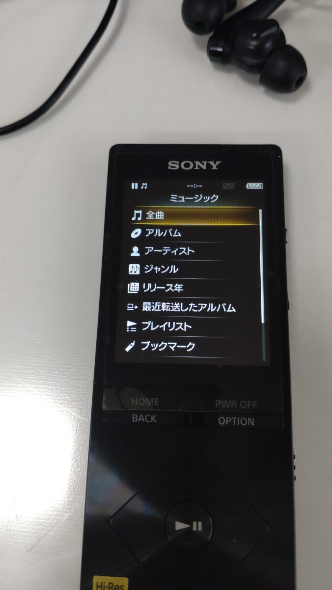 ウオークマンNW−A16、美品、ハイレゾ、クリスタルケース入り SONY_画像3