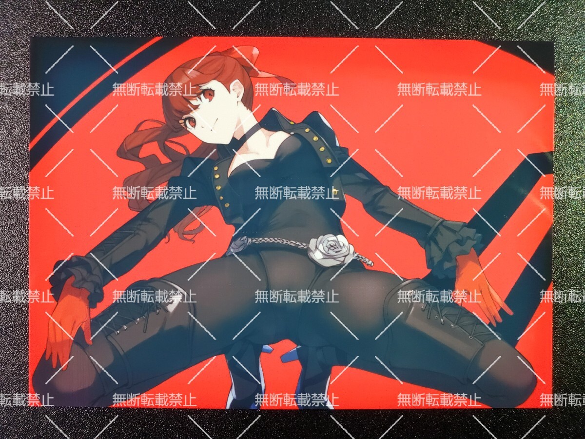 ペルソナ5 Persona5 芳澤かすみ D 写真 イラスト 同人 ファンアート イラストアート 2L判の画像1