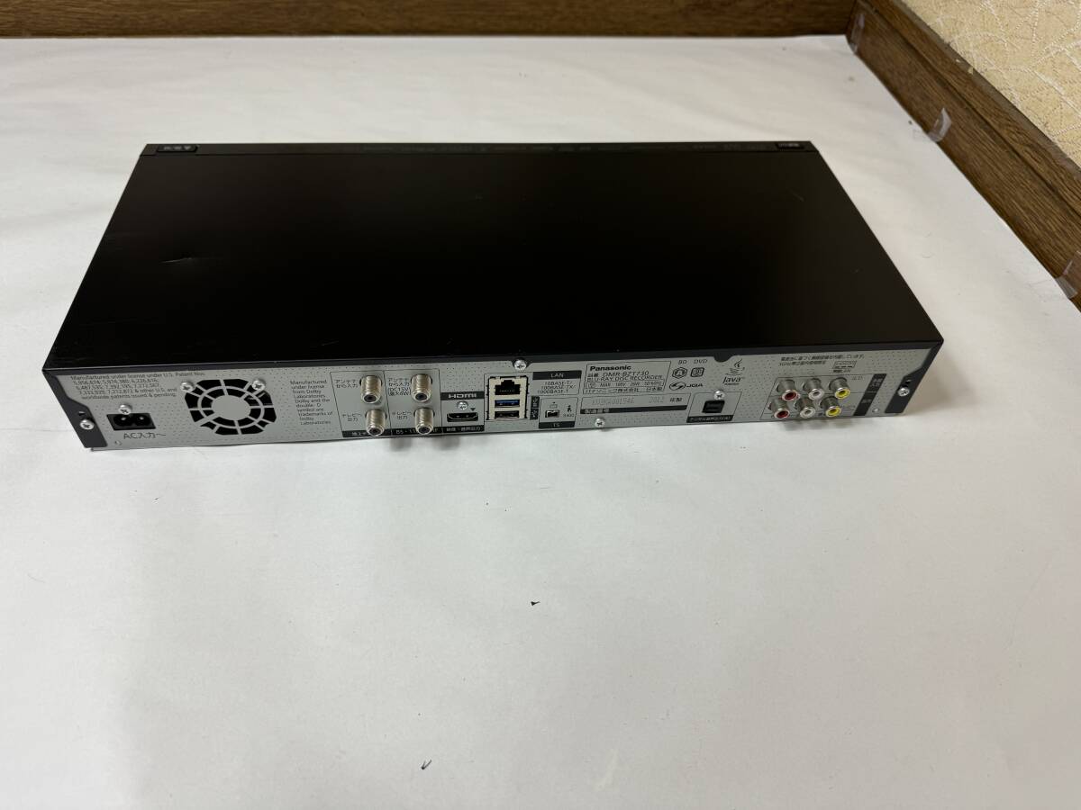 ブルーレイレコーダーPanasonic DMR-BZT730 HDD8TB換装済み 動作品の画像4