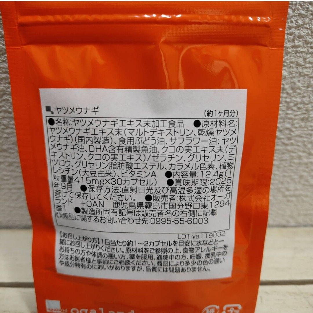 『 ヤツメウナギ / 約1ヶ月分 2袋 』◇ ビタミンA/ DHA クコの実 配合 / アイケア サプリ