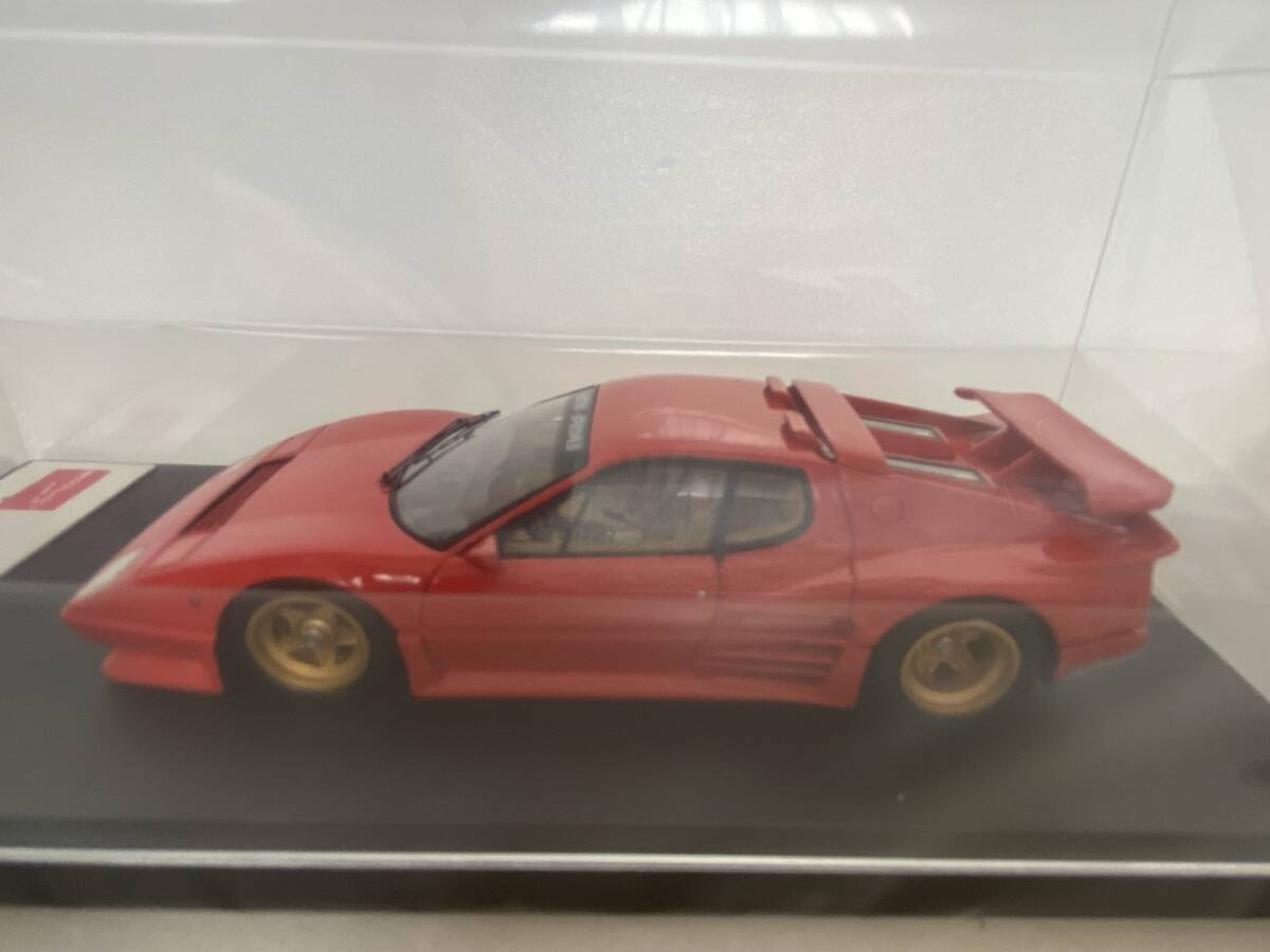 アイドロン EIDOLON メイクアップ MAKE UP 1/43 FERRARI KOENIG 512BB Bright Red フェラーリの画像4