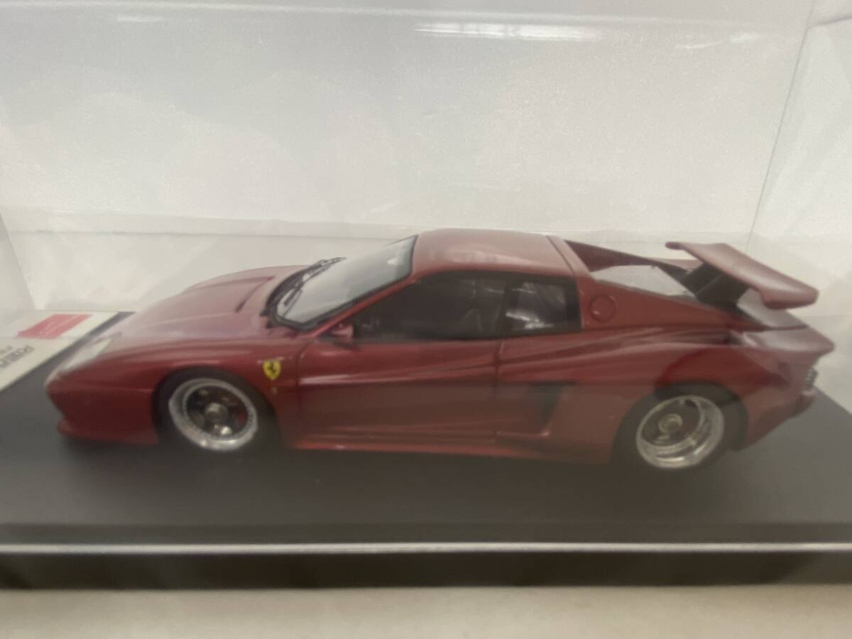 アイドロン EIDOLON メイクアップ MAKE UP 1/43 FERRARI KOENIG TESTAROSSA Twin Turbo 710ps Red Metallic フェラーリ_画像4