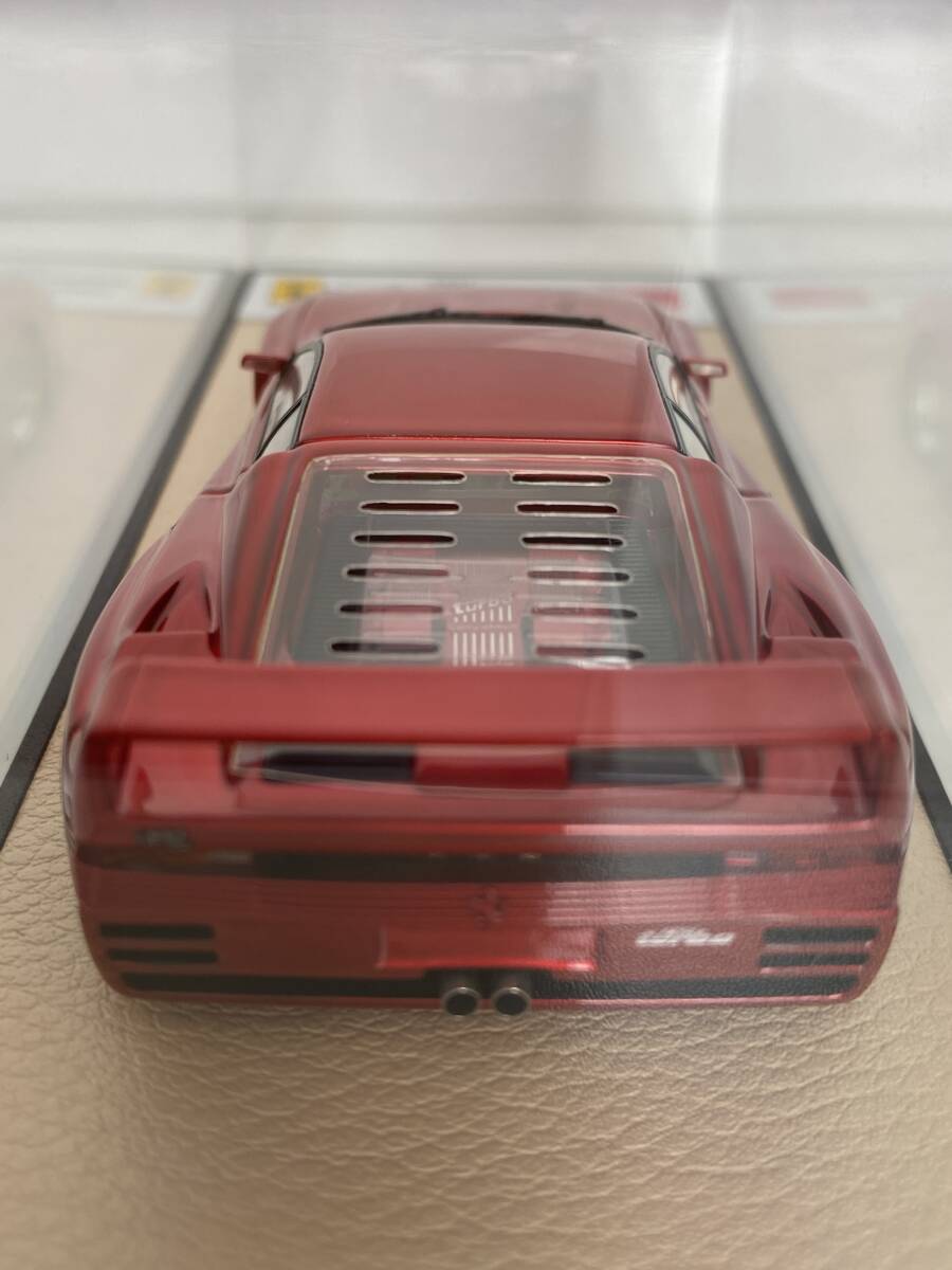 アイドロン EIDOLON メイクアップ MAKE UP 1/43 FERRARI KOENIG COMPETITION EVOLUTION 1000HP Metallic Red フェラーリの画像7