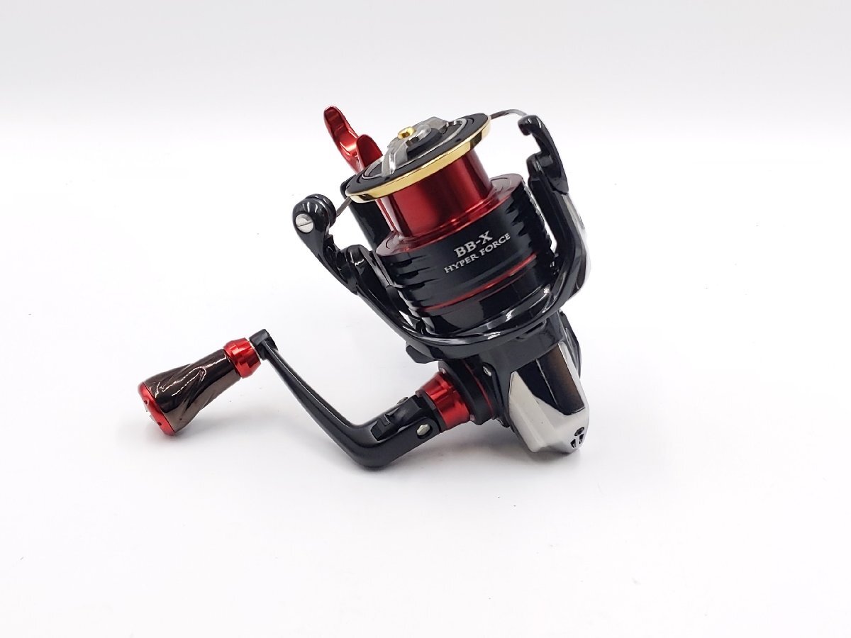 美品 Shimano シマノ 22 BB-Xハイパーフォース C3000DXG S SUT 右ハンドル リブレノブ LB付きスピニングリール 磯釣り フカセ_画像1