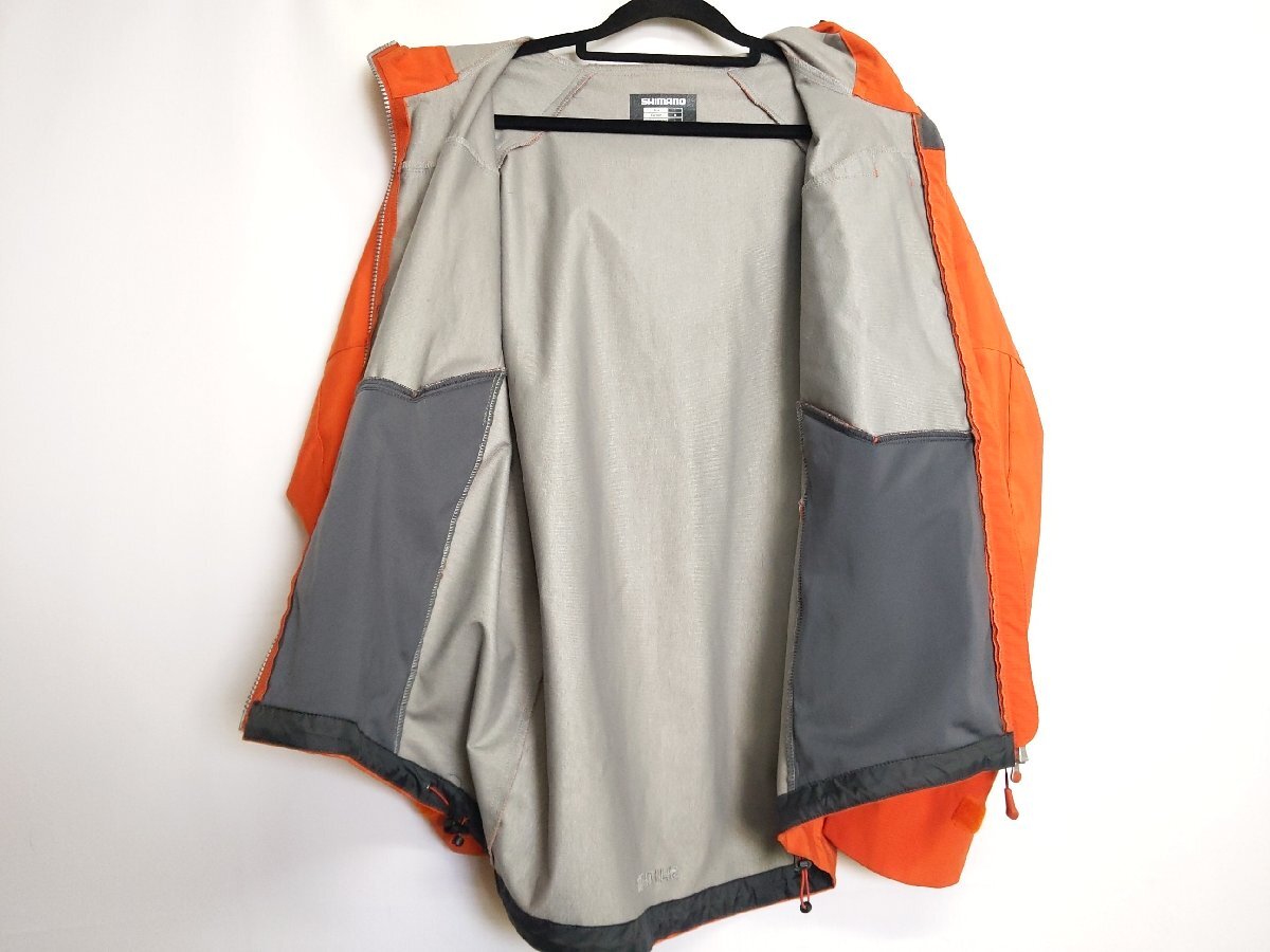 ( tube 86556)Shimano Shimano XEFO stretch jacket JA-240R L size bar million rainwear . feather fishing 