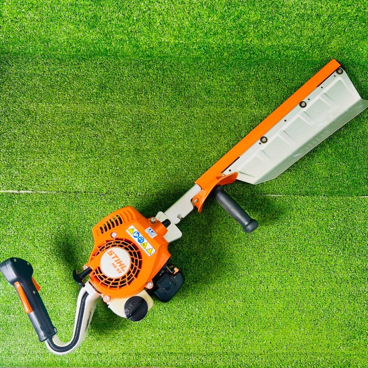 ★動画あり STIHL スチール HS52 ヘッジトリマー バリカン エンジン式 動作良好 領収OK w0425-1の画像1