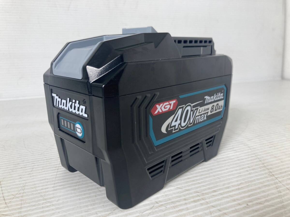 未使用品 makita マキタ 40V max 8.0Ah リチウムイオン バッテリ BL4080F 純正 残容量表示付 領収書OK マキタ h425-1の画像1