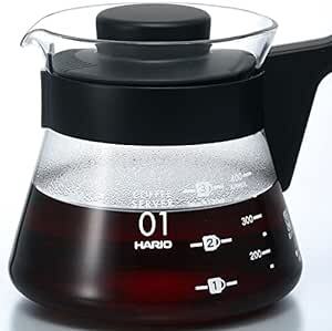 HARIO(ハリオ) V60コーヒーサーバー 電子レンジ/食洗機対応 450ml ブラック 日本製 VCS-01_画像4