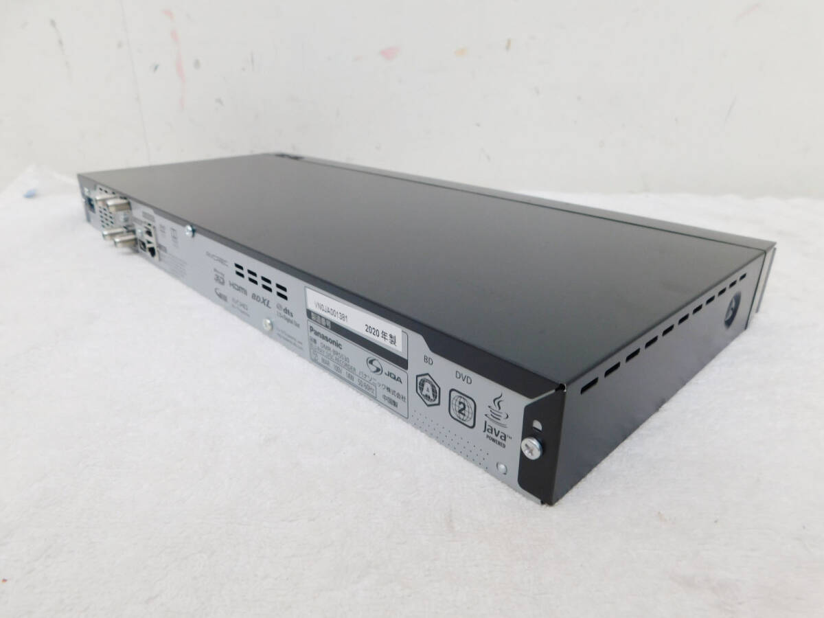 パナソニック/Panasonic ブルーレイ ディスク レコーダー DIGA/ディーガ DMR-BRS530 2020年製 中古 動作品 HDD 500GB_画像5