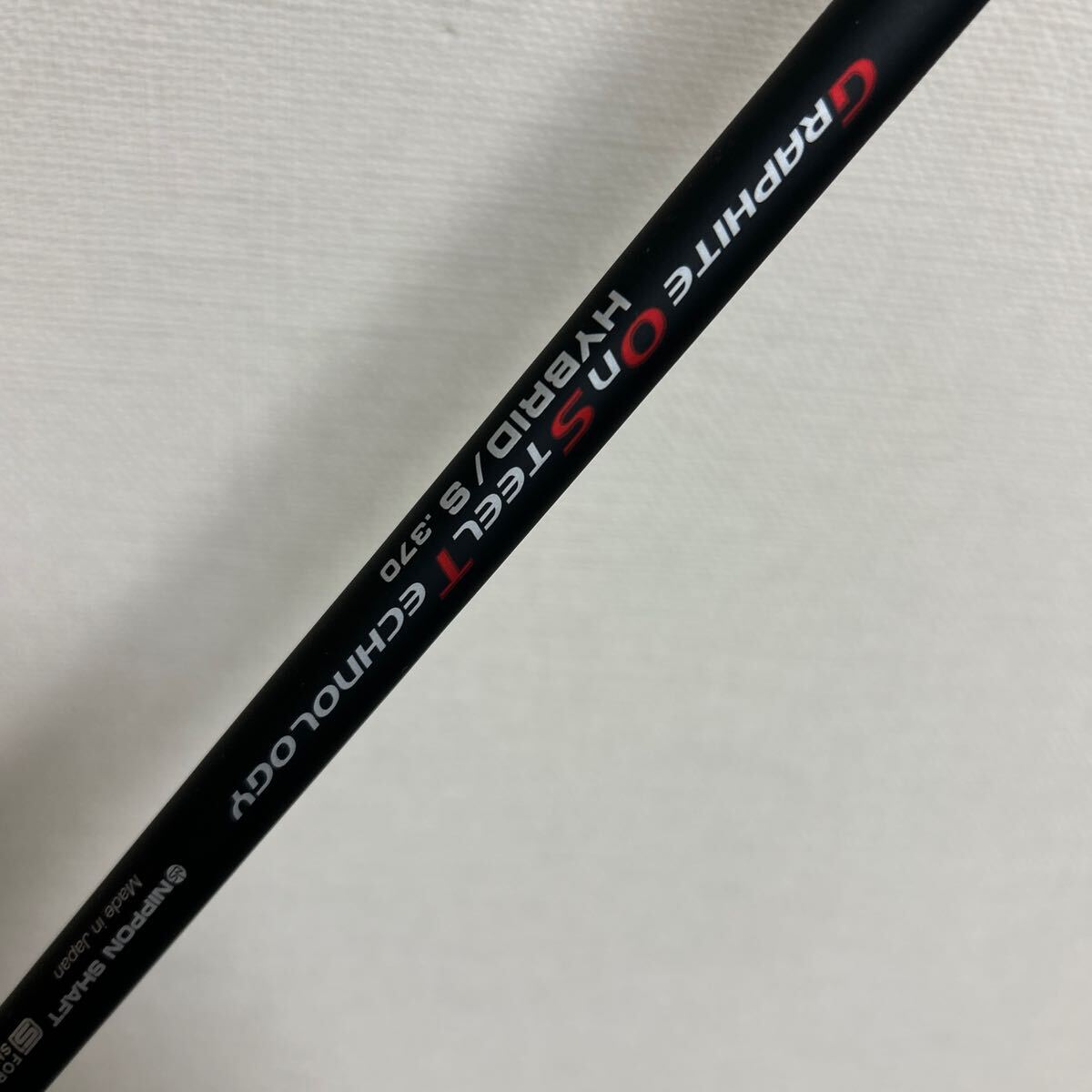 【新品・未使用】NS PRO MODUS GOST HYBRID S-FLEX 4U用 Titleist タイトリスト スリーブ付 メーカーカスタム シャフトの画像2