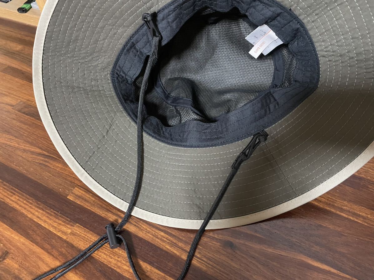 [LOGOS DAYS ] Logos Dayz safari hat khaki size 57.5cm unisex .. cord attaching 