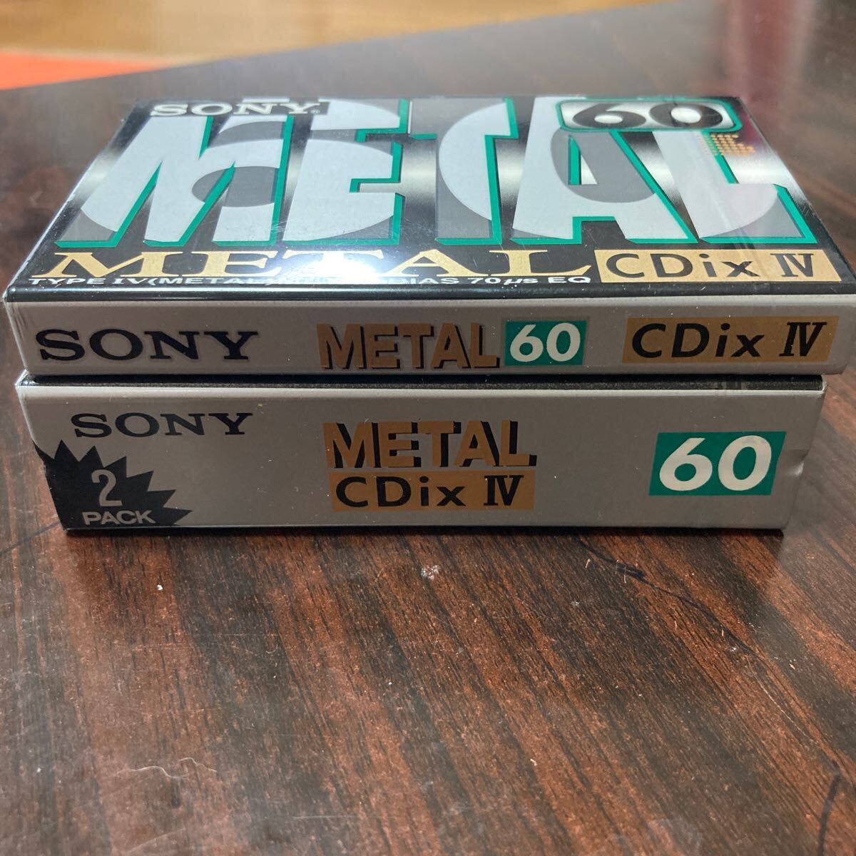 未使用未開封品 ソニー SONY カセットテープ METAL メタル CDix Ⅳ maxell UDⅡ 7点 10個まとめての画像3