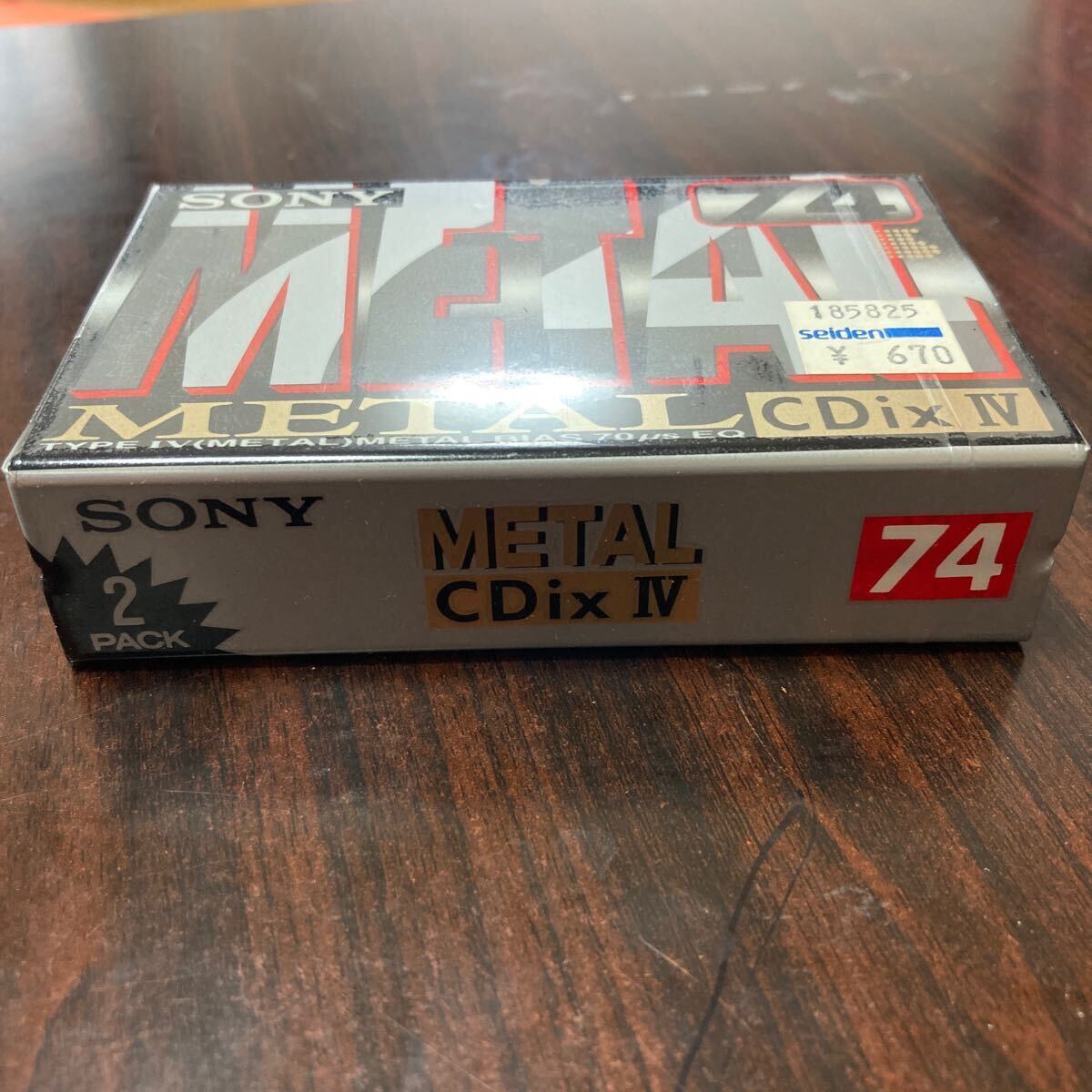 未使用未開封品 ソニー SONY カセットテープ METAL メタル CDix Ⅳ maxell UDⅡ 7点 10個まとめての画像4