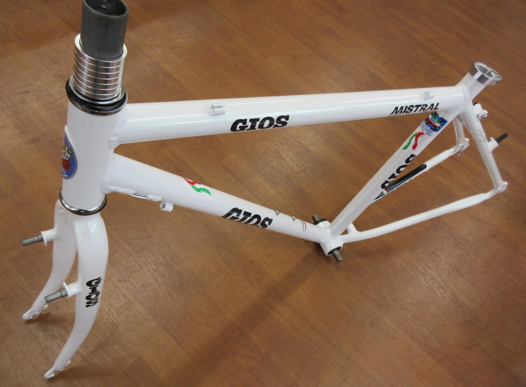 2023 GIOS Mistral 480mm white cross bike / aluminium frame unrunning goods 