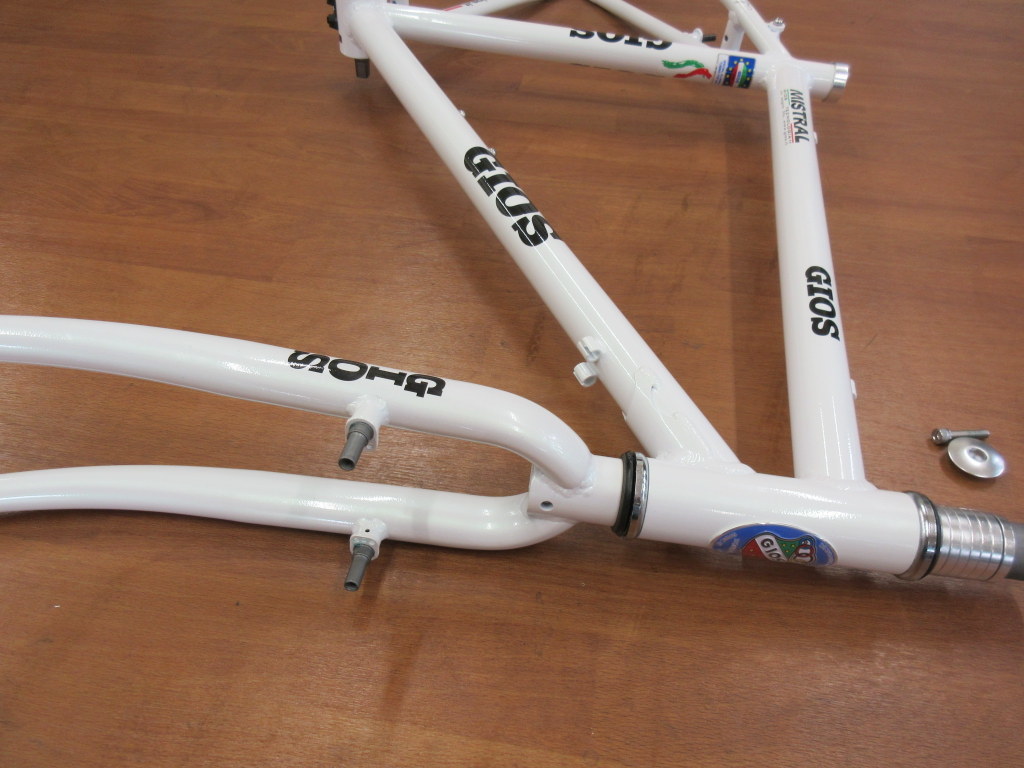 2023 GIOS Mistral 480mm white cross bike / aluminium frame unrunning goods 