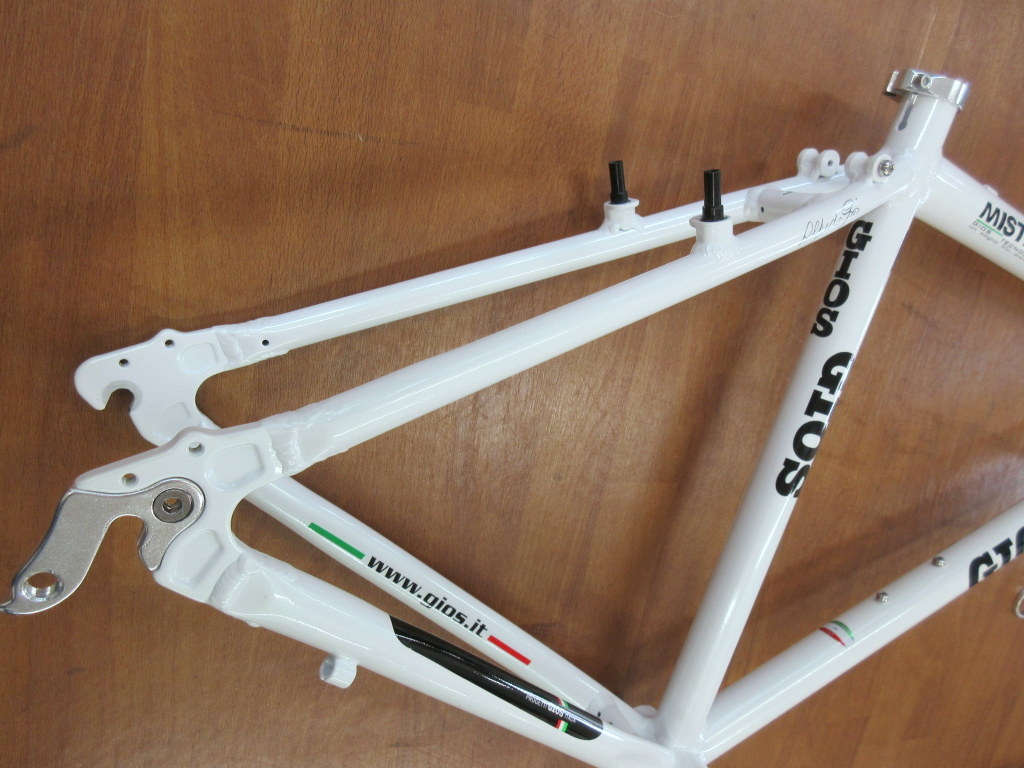 2023 GIOS Mistral 480mm white cross bike / aluminium frame unrunning goods 