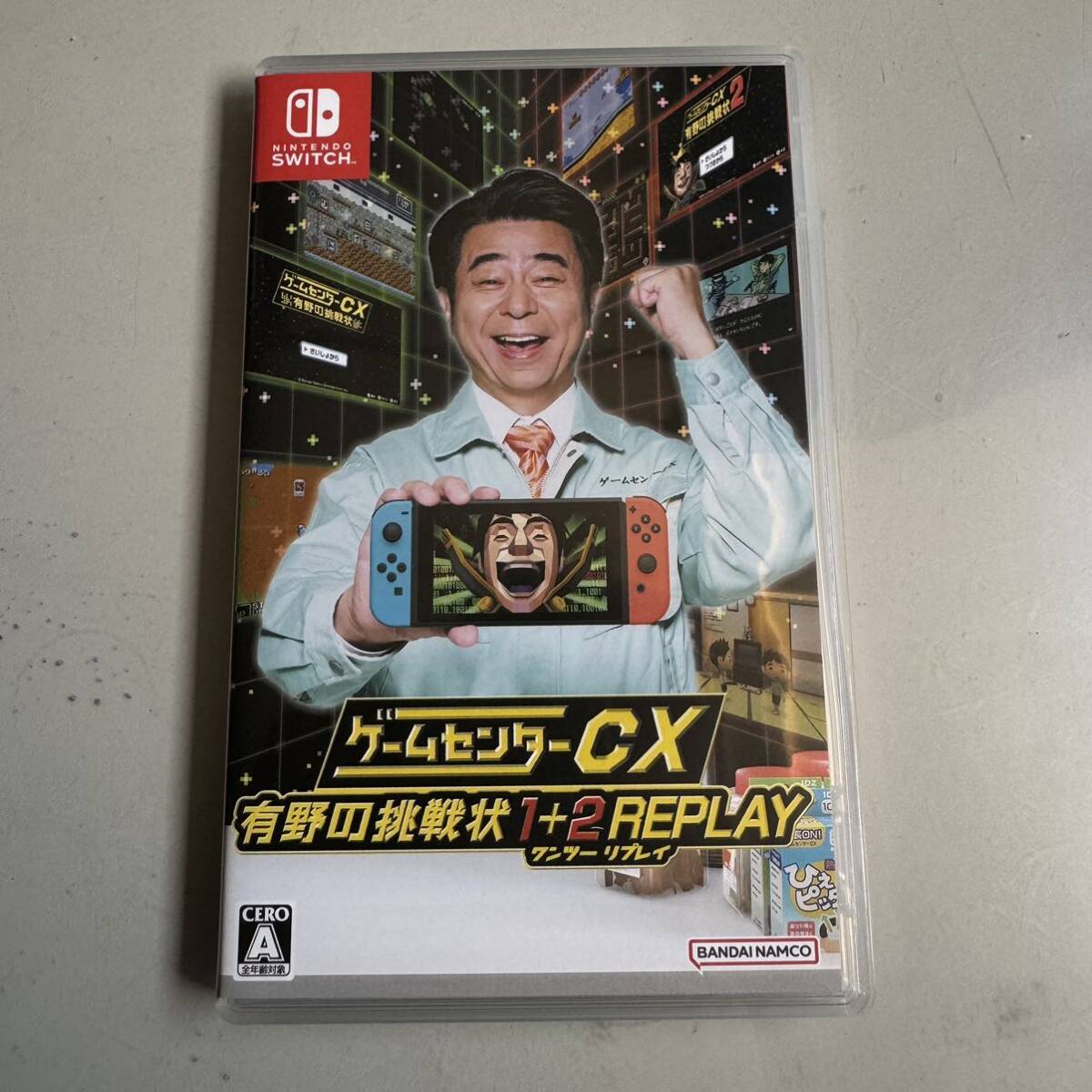 ゲームセンターCX 有野の挑戦状 1+2 REPLAY 中古 Switchの画像1