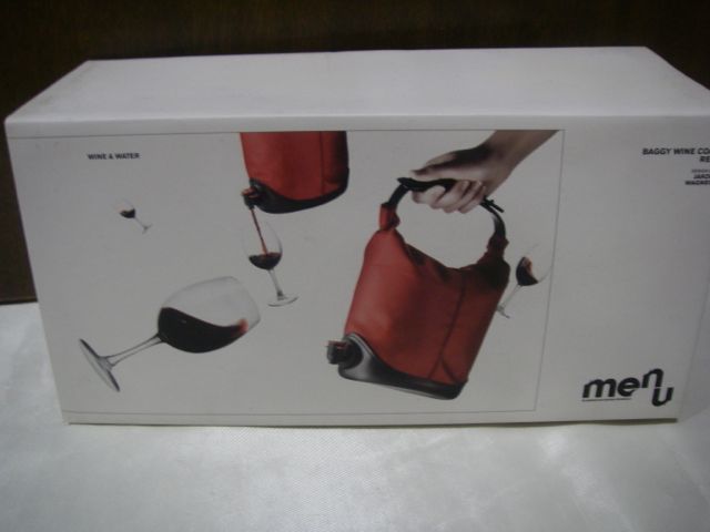 Yahoo!オークション - 1407 menu baggy wine coat 赤 箱...