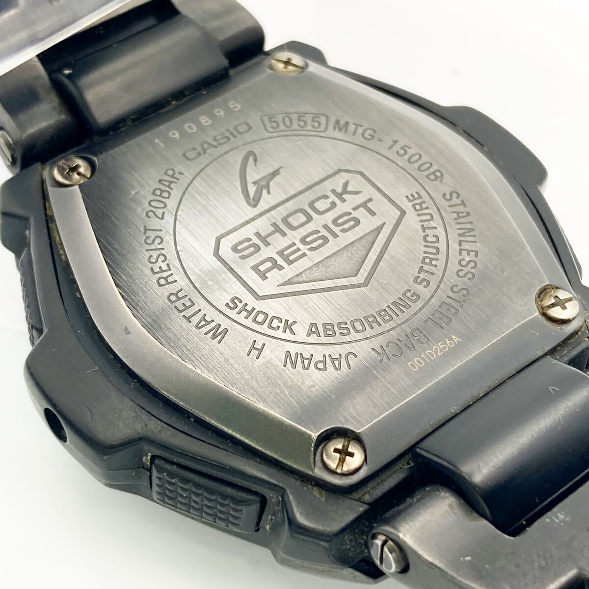 CASIO カシオ G-SHOCK G ショック MT-G MTG-1500B 5055 ソーラー電波 腕時計 alpひ0402の画像6