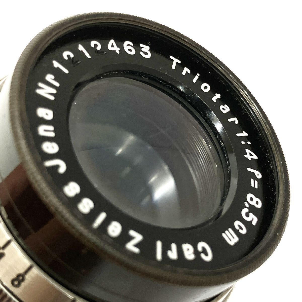 Carl Zeiss カールツァイス Triotar 1:4 8.5cm カメラ レンズ alp川0415_画像7