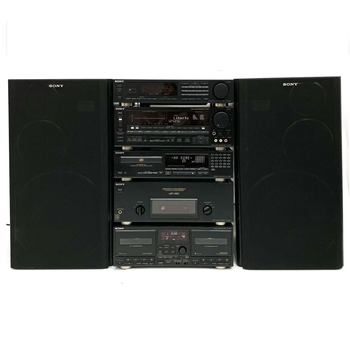 SONY Sony TA-V950E TC-V950 CDP-V950 ST-V950TV TA-V950N SS-V950AV system player stereo sound equipment electrification verification settled .. have alp plum 0418