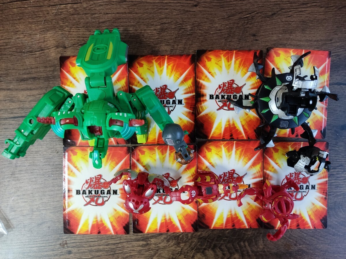 海外爆丸 まとめてセットで 未開封箱あり BAKUGAN BAKUMORPH DRAGONOID DESTROYER 発光 ゲーム未使用コレクション用の画像3