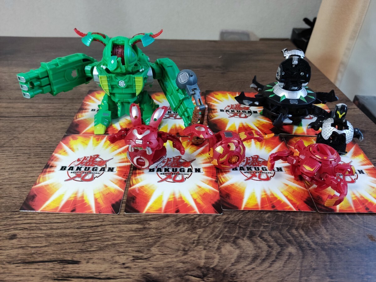 海外爆丸 まとめてセットで 未開封箱あり BAKUGAN BAKUMORPH DRAGONOID DESTROYER 発光 ゲーム未使用コレクション用の画像2