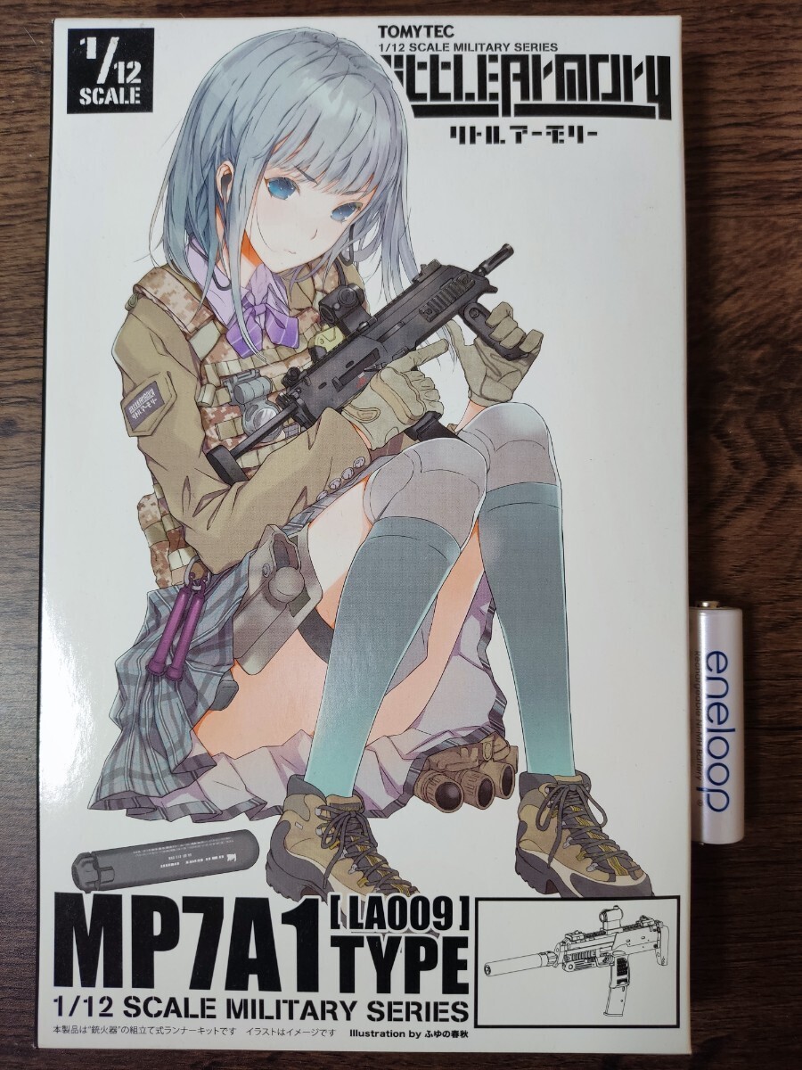 リトルアーモリー LA009 MP7A1 1/12スケール武器ミニチュア 銃火器プラモデル 新品中袋未開封定形外可同梱可の画像1