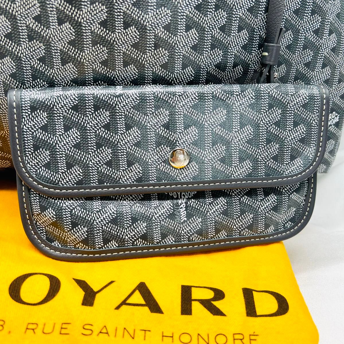 極美品　GOYARD ゴヤール　トートバッグ　サンルイGM  モノグラム　 PVC ビジネス